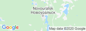 Novoural'sk map
