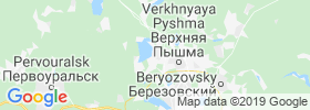 Sredneuralsk map