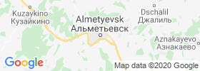 Al'met'yevsk map