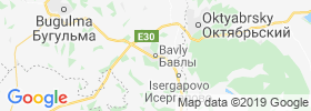 Bavly map