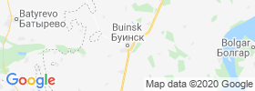 Buinsk map