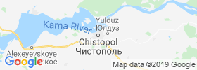 Chistopol' map