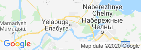 Yelabuga map