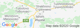 Ishim map