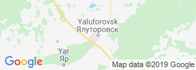 Yalutorovsk map