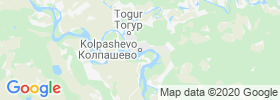 Kolpashevo map