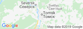 Tomsk map
