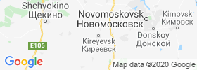 Kireyevsk map