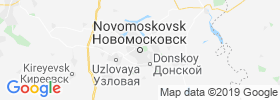 Novomoskovsk map