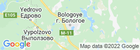 Bologoye map
