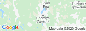 Udomlya map