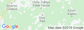 Uva map