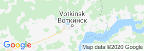Votkinsk map