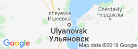 Ulyanovsk map
