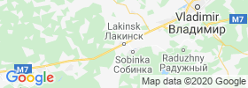Lakinsk map