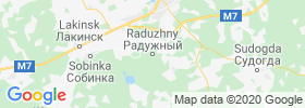 Raduzhnyy map