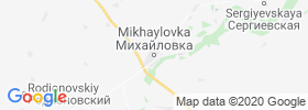 Mikhaylovka map