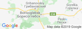 Borisoglebsk map