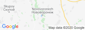 Novovoronezh map