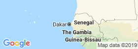 Dakar map