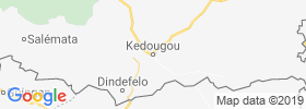 Kedougou map