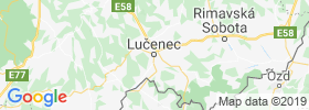 Lucenec map