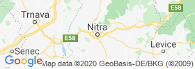 Nitra map