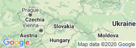 Prešovský map