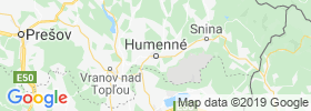 Humenne map