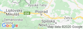 Poprad map