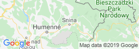 Snina map