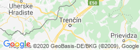 Trencin map