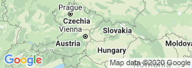 Trnavský map