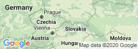 žilinský map
