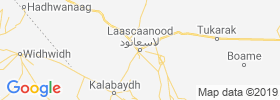 Laascaanood map
