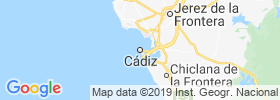 Cadiz map