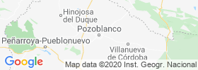 Pozoblanco map