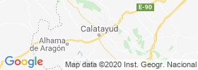 Calatayud map