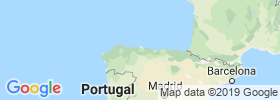 Asturias map