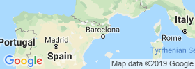 Catalonia map