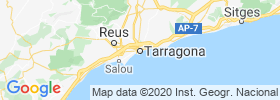 Tarragona map
