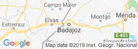 Badajoz map