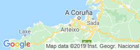 Arteixo map