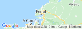 Ferrol map
