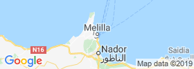 Melilla map