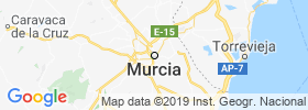 Murcia map