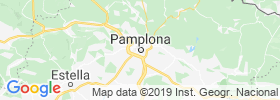 Pamplona map