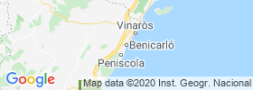 Benicarlo map