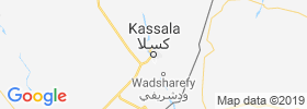 Kassala map