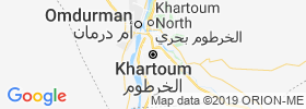 Khartoum map